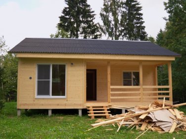  Каркасный дом 8х9 по проекту «Красково» - фото - 5