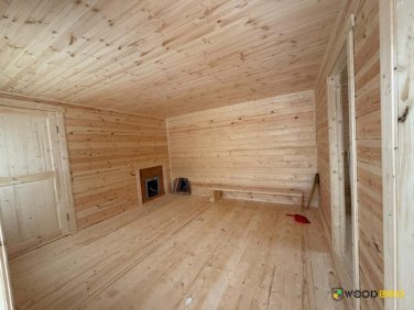 Баня из бруса 4х8 по проекту Ариана - фото - 2