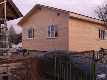 Каркасный дом 7,5х9 по проекту заказчика - фото - 4