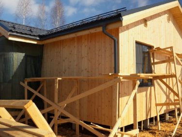 Каркасный дом 8х13 по проекту 