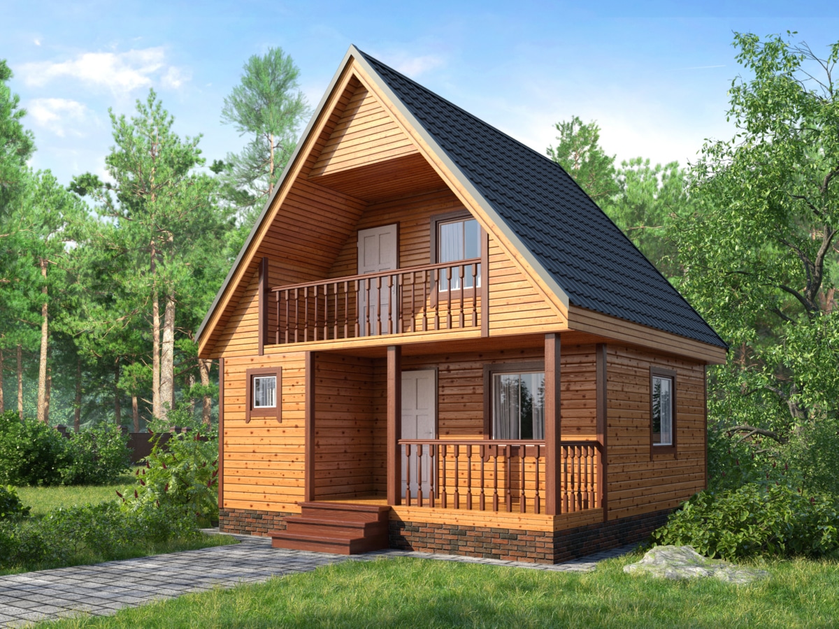 Баня из бруса «Клара»