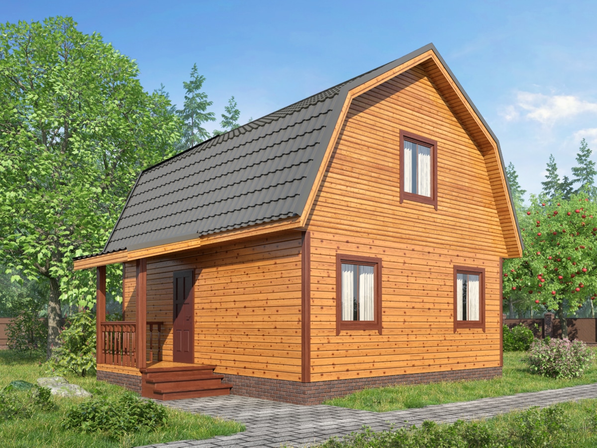 Дом из бруса «Франс»