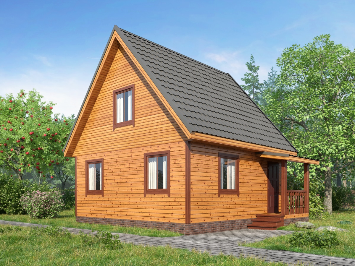 Дом из бруса «Бенедикт»