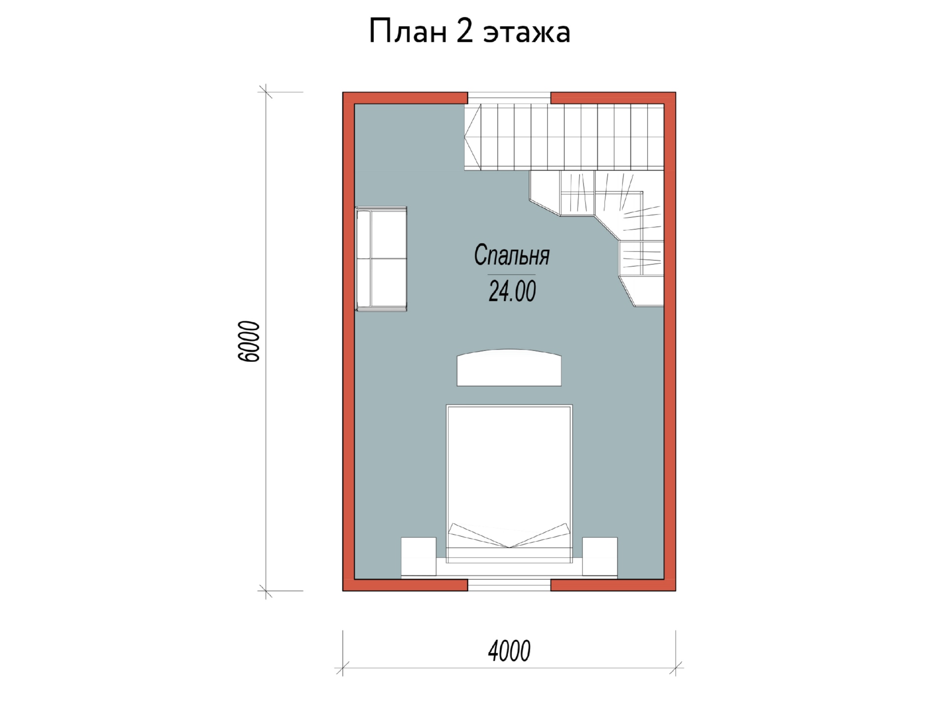 План 2 этажа