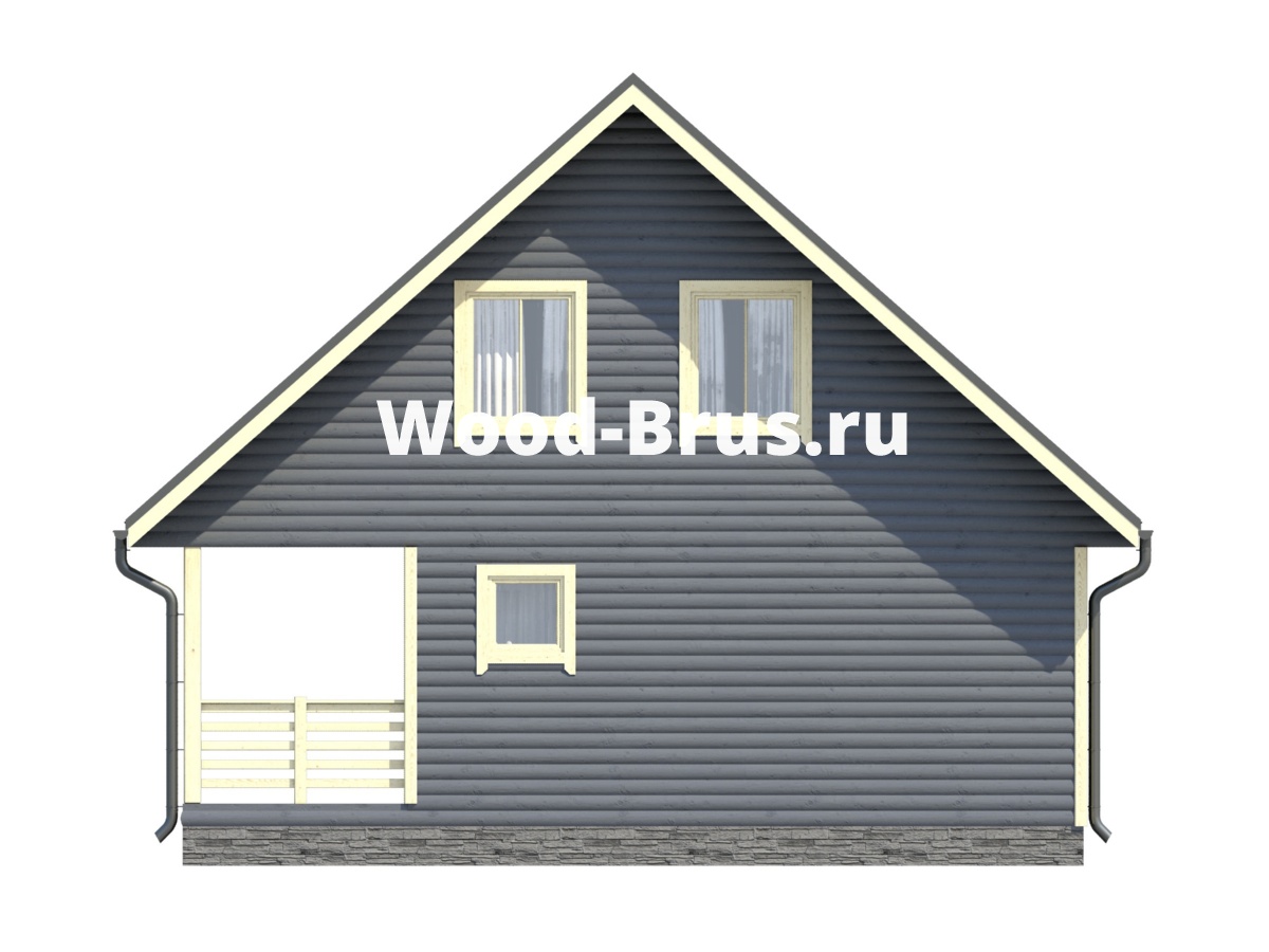 Дачные каркасные дома и дома из бруса г. Ижевск