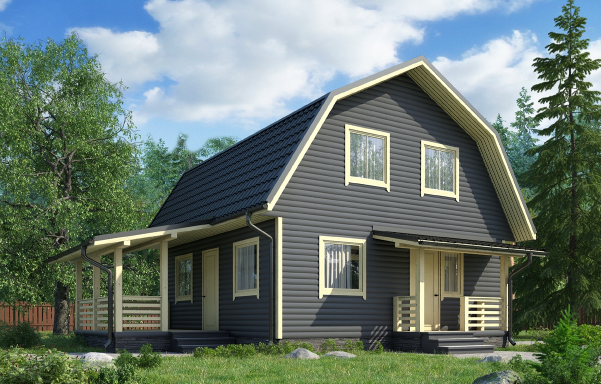 Каркасный дом «Лопатино»