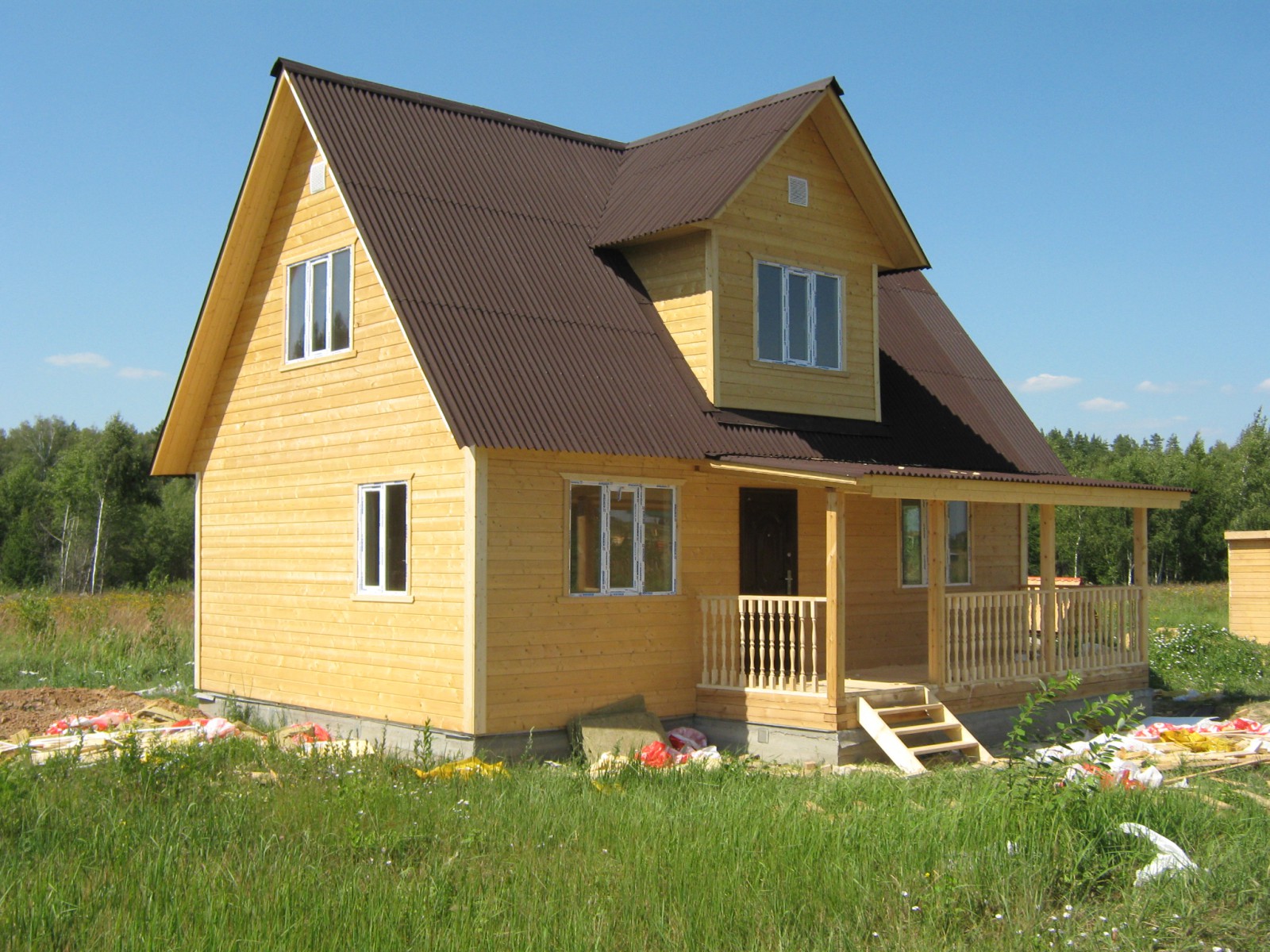Дачные дома под ключ - цены на готовые проекты